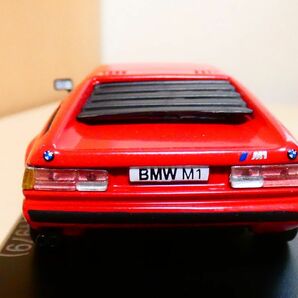 国産名車コレクション 1/43 BMW M1 ロードバージョン 1979 赤 ミラーなし アシェット 旧車 クラシックカー ミニカー ＴDの画像4