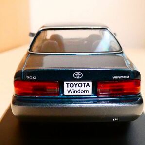 国産名車コレクション 1/43 トヨタ ウインダム ウィンダム 1991 緑 アシェット 旧車 クラシックカー ミニカー ＴDの画像4