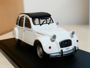 国産名車コレクション 1/43 シトロエン 2CV 1963 白 アシェット 旧車 クラシックカー ミニカー ＴD