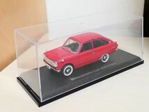 国産名車コレクション 1/43 三菱 コルト 800 1965 赤 アシェット 旧車 クラシックカー ミニカー ＴD_画像7