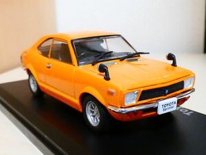 国産名車コレクション 1/43 トヨタ スプリンター トレノ 1972 オレンジ ② アシェット 旧車 クラシックカー ミニカー ＴD