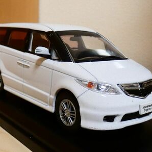 国産名車コレクション 1/43 ホンダ エリシオン 2004 白 ② アシェット 旧車 クラシックカー ミニカー ＴAの画像1