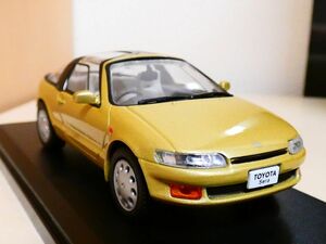 国産名車コレクション 1/43 トヨタ セラ 1990 ゴールド ② アシェット 旧車 クラシックカー ミニカー ＴA