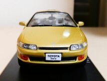 国産名車コレクション 1/43 トヨタ セラ 1990 ゴールド ② アシェット 旧車 クラシックカー ミニカー ＴA_画像3