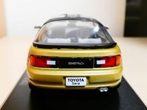 国産名車コレクション 1/43 トヨタ セラ 1990 ゴールド ② アシェット 旧車 クラシックカー ミニカー ＴA_画像4