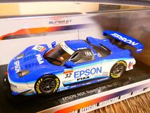 美品 エブロ EBBRO 1/43 エプソン EPSON ホンダ NSX スーパー GT 500 ＃32 ミニカー_画像7