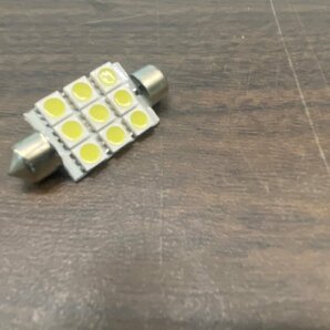 LED 10点セット ルームランプ ポジション バックランプ T10 T10X31㎜ 平行 SMD 超高輝 爆光###本T10-31X10###の画像6