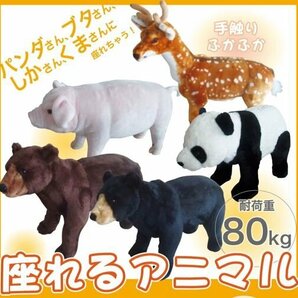 訳あり超得品★スツール 椅子 イス 動物 恐竜 ゾウ パンダ ショーン 大人も座れる 耐荷重80kg ###西訳小坂座れるラ###の画像3