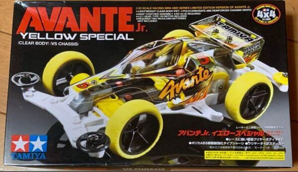 ミニ四駆 タミヤ アバンテJr.イエロースペシャル