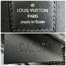 1円◆極美品◆ ルイヴィトン LOUIS VUITTON タイガ カルガ リストレット セカンドバッグ クラッチバッグ ビジネス メンズ レザー 本革 黒_画像9