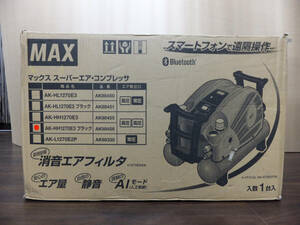 C72 未使用 未開封 MAX スーパーAir conditionerプレッサ AK-HH1270E3 ブラック 高圧高圧 AK98456 電動Tools