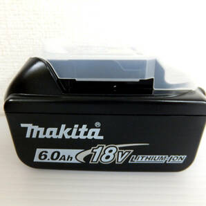 C55-2 新品 makita マキタ 純正 バッテリー BL1860B 18V 6.0Ah 急速充電器 DC18RF 電動工具の画像4