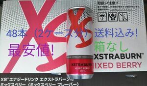 2ケース分（48本）Xsエナジードリンク　エクストラバーン　ミックスベリー　アムウェイ　賞味期限6ヶ月以上！