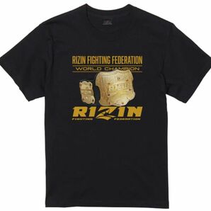 【即決】【未使用】RIZIN チャンピオンベルト Tシャツ