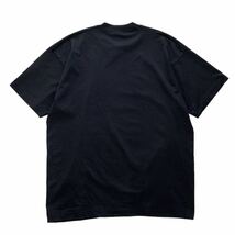 90's USA製 PAYOT プリントTシャツ XL ブラック ゴールド 黒 フランス 化粧品 企業 パイヨ ロゴ FRUIT OF THE LOOM ビンテージ オールド_画像3