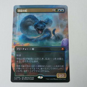 MTG 美品 【神秘の蛇（ボーダーレス）】 （神話レア） スペシャルゲスト SPG 日 1枚迄の画像1