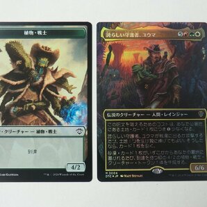 MTG 美品 【誇らしい守護者、ユウマ（ボーダーレスFOIL）】 （神話レア） サンダー・ジャンクションの無法者 OTC 日 2枚迄の画像1