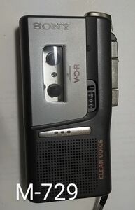 SONY　M-729 マイクロカセットレコーダー　ジャンク品