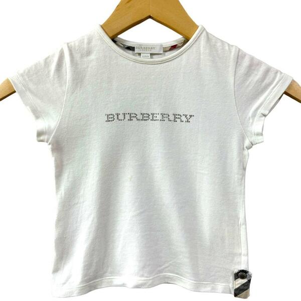 BURBERRY バーバリー ロゴ 半袖 Tシャツ トップス キッズ 子供服 110A ブランド