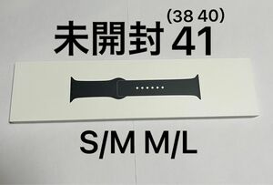 未開封 黒 Apple Watch アップルウォッチ ミッドナイト 41 40 38 スポーツ バンド 純正 ベルト SM ML