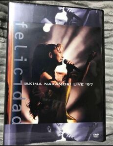 中森明菜　「live'97 felicidad」DVD 【新品未開封】