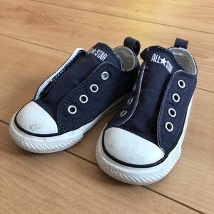 converse コンバース　スニーカー　紺色　14㎝