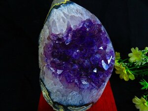 urug I production * natural crystal * rarity super .... super beautiful * amethyst cluster super huge *1.8kg*TK544