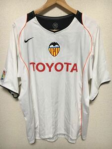 ナイキ XL NIKE ゲームシャツ ユニフォーム ユニホーム シャツ 半袖 サッカー フットボール バレンシア ラリーガ VALENCIA C.F.