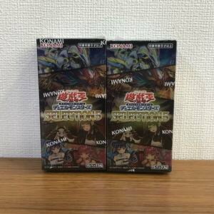 【未開封】 遊戯王 SELECTION 5 2BOX ドラゴンメイド Evil★Twin オフィシャル カード ゲーム デュエルモンスターズ K240410-53