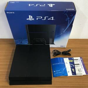 【動作品】PlayStation4 PS4 プレイステーション4 本体 CUH-1200AB01 500GB ブラック 初期化済 欠品有 SONY G240415-51