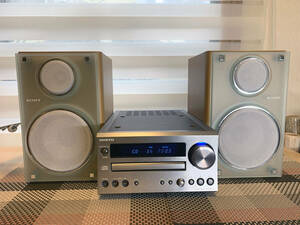 ★使用浅美品★ONKYO CD/FMチューナーアンプ CR-D1LTD＋SS-CPX333/2way/50Wx2本