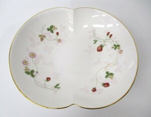 【4-2】WEDGWOOD ウエッジウッド ワイルドストロベリー マリアージュ　ボウル　深皿　食器