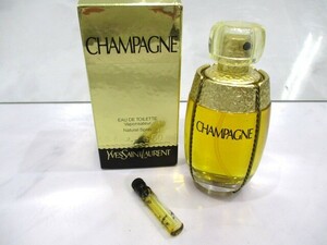 【4-67】ほぼ未使用 Yves Saint Laurent イヴサンローラン CHAMPAGNE シャンパーニュ EDT オードトワレ 50ml 香水