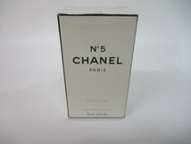 4-73　未開封　CHANEL　No.5　PARFUM　VAPORISATEUR　7.5ml　1/4FL.OZ　シャネル　パルファム　香水_画像1