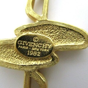 【4-98】GIVENCHY ジバンシー ゴールドカラー ネックレス アクセサリーの画像6