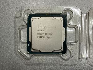 intel CPU no. 9 generation Core i3-9100 (3.60~4.20GHz) LGA1151