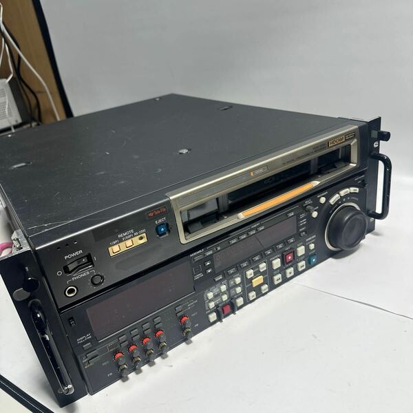 【G-O2】送料無料SONY HDW-2000 HDCAMレコーダー　通電確認