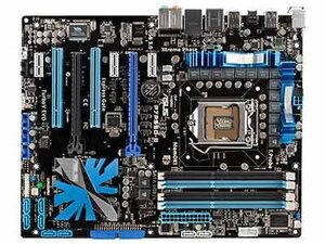 ASUS P7P55D-E マザーボード Intel P55 LGA 1156 ATX メモリ最大16G対応 保証あり　