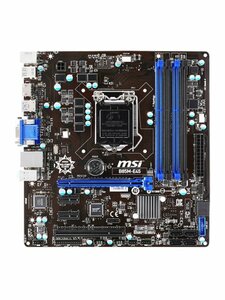 MSI B85M-E45 マザーボード Intel B85 LGA 1150 Micro ATX メモリ最大64G対応 保証あり　