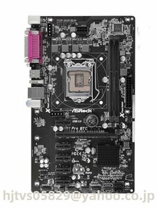 ASRock H81 Pro BTC ザーボード Intel H81 LGA 1150 ATX メモリ最大16G対応 保証あり　