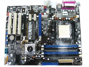 ASUS A8N-SLI マザーボード nVIDIA nForce4 SLI Athlon64 ATX メモリ最大4G対応 保証あり　