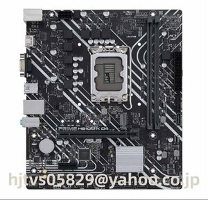 ASUS PRIME H610M-K D4 ザーボード Intel H610 LGA 1700 Micro ATX メモリ最大64G対応 保証あり　