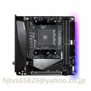 GIGABYT B550I AORUS PRO AX ザーボード AMD B550 Socket AM4 Mini-ITX メモリ最大64G対応 保証あり