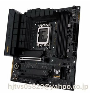 ASUS TUF GAMING B760M-PLUS WIFI D4 ザーボード Intel B760 LGA 1700 Micro ATX メモリ最大128G対応 保証あり　