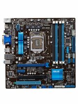 ASUS P8Z77-M マザーボード Intel Z77 LGA 1155 Micro ATX メモリ最大32G対応 保証あり　_画像1