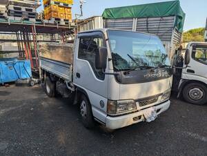 [自社所有車両・神奈川県相模原市発] H15 いすゞ エルフ 2t 4ナンバー パワーゲート車 車検:R6年8月　走行距離:217054km 現状売り 