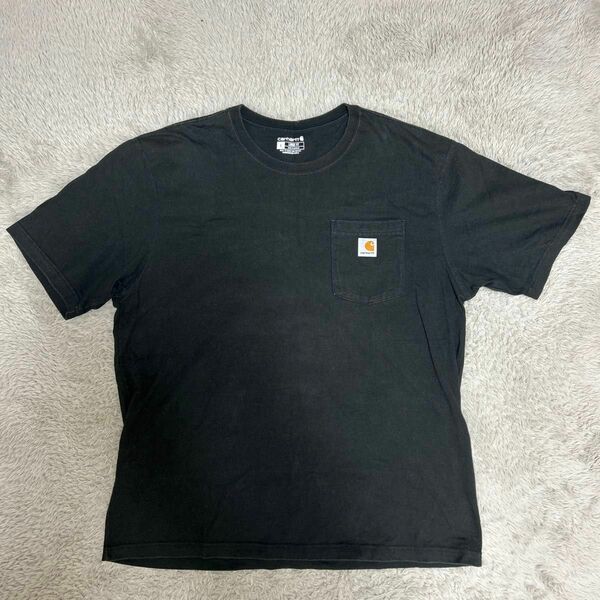 古着　 Carhartt 半袖Tシャツ 黒