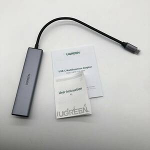 UGREEN Revodok 105 USB Cハブ A2015 5-IN-1 HDMI 出力USB ハブ Type-C 100W PD急速充電 1*USB3.0+2*USB2.0ポート 5Gbps超高速データ転送用