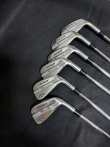 《CALLAWAY APEX PRO 》軟鉄鋳造中空構造TUNGSTEN 5~9 PW 　6本セット　N.S.PRO950GH FLEX-S 状態良好品　ガラスコーティング加工　