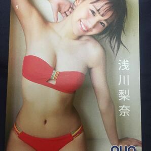 浅川梨奈 アクション 水着クオカード テレカ セクシーテレカ出品中の画像1